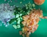A picture of step 4 of Green Moong Sprouts Salad.