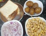 A picture of step 1 of Chole Kabab 💞.