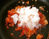 Foto del paso 4 de la receta: Milhojas de bacalao con sobrasada, patatas y mayonesa a la miel