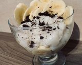 Banános étcsokis rizskása recept fázis 4 fotója