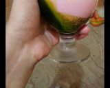A picture of step 6 of Custard with a little twist.