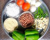 भरलेली ढोबळी मिरची (bharleli dhobli mirchi recipe in marathi) रेसिपी स्टेप 1 फोटो 