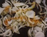 Une image de l'étape 1 de Tagliatelles poulet lait de coco champignons et parmesan.