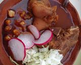 A picture of step 2 of Original Mexican Pozole.