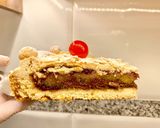 Foto del paso 17 de la receta: Pastel rústico con Nutella, mermelada de frambuesas y Almendra