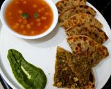 A picture of step 8 of Tuvar Stuffed Paratha.