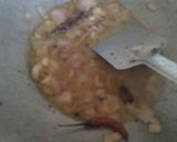 A picture of step 3 of Bhindi do pyaza.