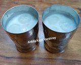 A picture of step 3 of Curd (Lassi).