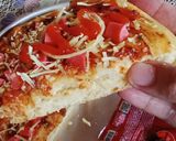Foto langkah ke 5 dari resep Roti toping sosis (pizza style).