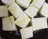 A picture of step 1 of Paneer Lahori.