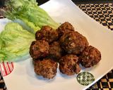 รูปขั้นตอนการทำที่ 3 ของ ลาบหมูทอด (Larb Ball) ไร้น้ำมัน