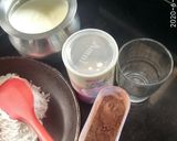 A picture of step 2 of Chocolate pudding with icecream.