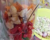 Foto langkah ke 2 dari resep Pepes teri basah kemangi enak.