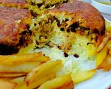 عکس مرحله 1 از دستور ته چین مرغ🐔🍗🍟