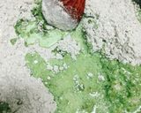 Hình bước làm 3 của món Bánh Castella Trà Xanh