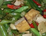 Foto langkah ke 2 dari resep Tumis buncis tahu.