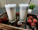 लीची मिल्क शेक रेसिपी चरण 9 फोटो