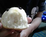 Foto langkah ke 6 dari resep Eggless DoraBear Bread.
