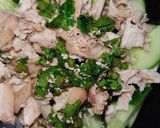 A picture of step 6 of Chicken Cucumber Salad 🥗 🥒.