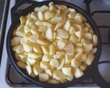 A picture of step 3 of Skillet Apple Crumble.
