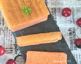 Foto langkah ke 5 dari resep Strawberry sponge cake dg metode au bain marie #Rebaked_Susan_Gracia.