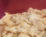Foto del paso 1 de la receta: Enmoladas de huevo revuelto