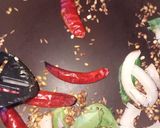 A picture of step 2 of Tomato mint chutney.