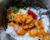 A picture of step 1 of Chokha na balls (Rice balls).