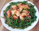 รูปขั้นตอนการทำที่ 4 ของ ยำผักกูด #กินผักรักสุขภาพ1
