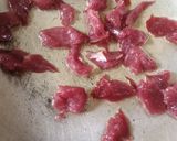 A picture of step 1 of Signature beef stew.
