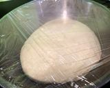 Hình bước làm 1 của món Bánh mì bơ tỏi phô mai Hàn Quốc