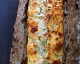 Foto del paso 16 de la receta: Brazo gitano de calabacín con Gambones y bocas de mar