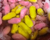 Gambar langkah 2 resipi Pengat Pisang Butir Nangka.