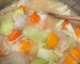 Foto del paso 3 de la receta: Crema de calabaza con toque de curry