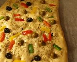 صورة لخطوة 3 من وصفة خبز الفوكاتشا الإيطالي 😋😋
