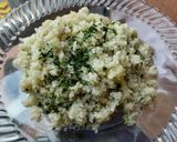 Foto del paso 5 de la receta: "Arroz 🍚🍛" de coliflor con cilantro😜🍱🥙