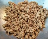 A picture of step 2 of Vegan Textured Soy Meatballs.