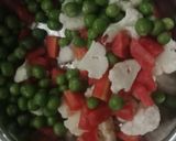 A picture of step 1 of Mix veg pickle.