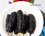 Foto langkah ke 5 dari resep Sate Pisang Coklat (anti gagal).