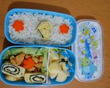 Foto langkah ke 7 dari resep Bento Tori Popcorn.