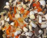 A picture of step 2 of Chicken Pasta.