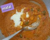A picture of step 8 of Paneer tawa butter masala.