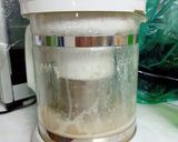 Hình bước làm 2 của món Sữa hạnh nhân đậu xanh