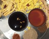 A picture of step 2 of Bombay Bhel Puri.