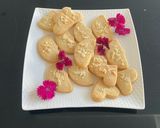 A picture of step 2 of Easy Almond Cookies #eggless.