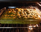A picture of step 13 of Focaccia with Broccoli Rabe.