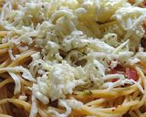 A picture of step 4 of Veg Speghetti.