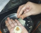 A picture of step 5 of Semolina Rose-Jamun.