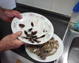 A picture of step 1 of Abalone and Shrimp Empanadas.