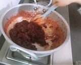 A picture of step 3 of Beetroot Halwa 😊.